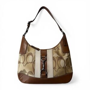 Vintage Coach Hamptons Signature Shoulder Hobo bag
